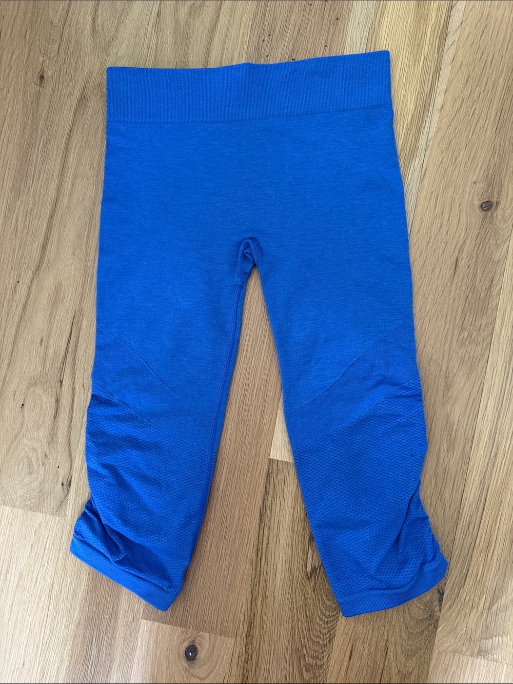 Ivivva Royal Blue Cropped Leggings
